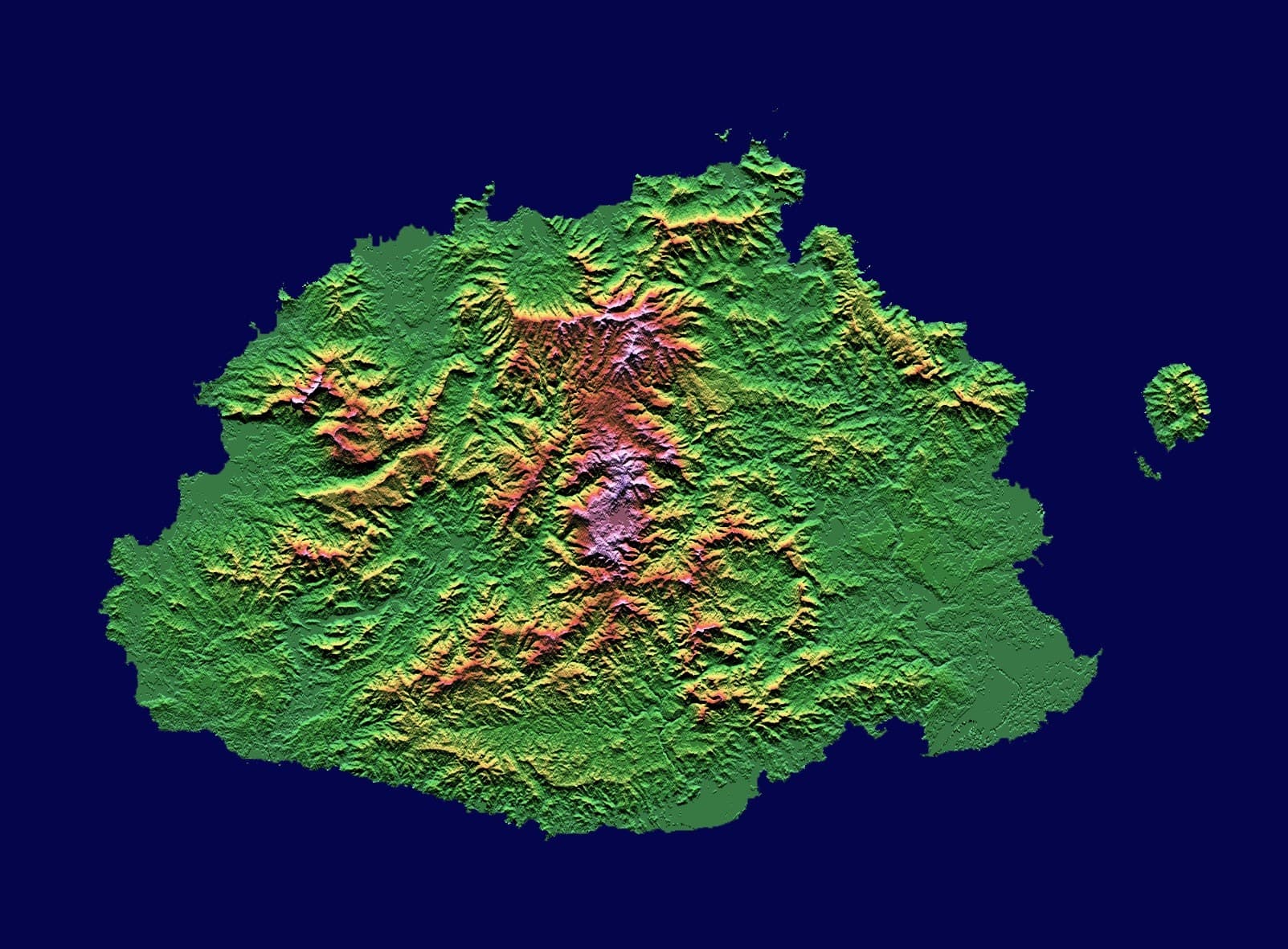 Paisaje de Fiyi
