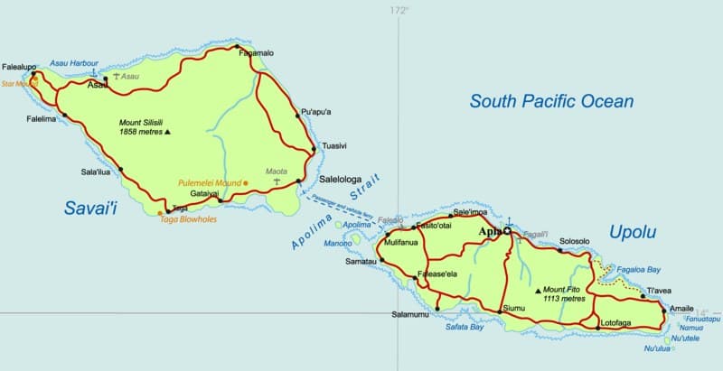 Viaje a Samoa