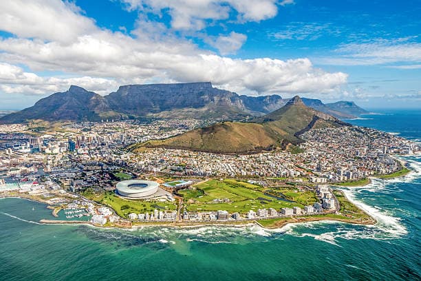 Paisaje de Sudáfrica